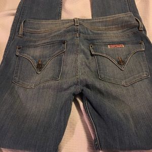 Hudson Collin Flap Skinny Crop sz 27